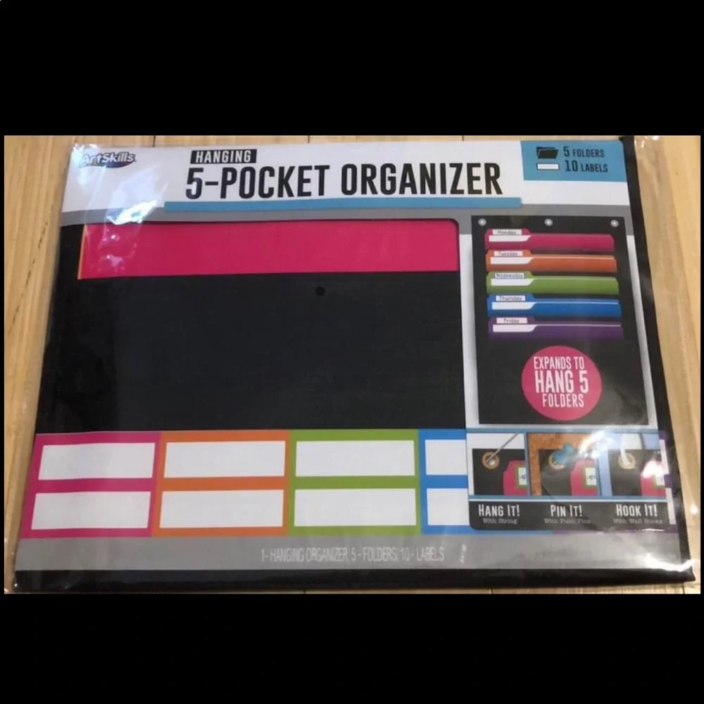 ArtSkills Hanging 5-Pocket Organizer